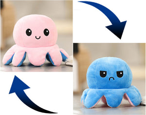 20cm Reversible Octopus Plushie