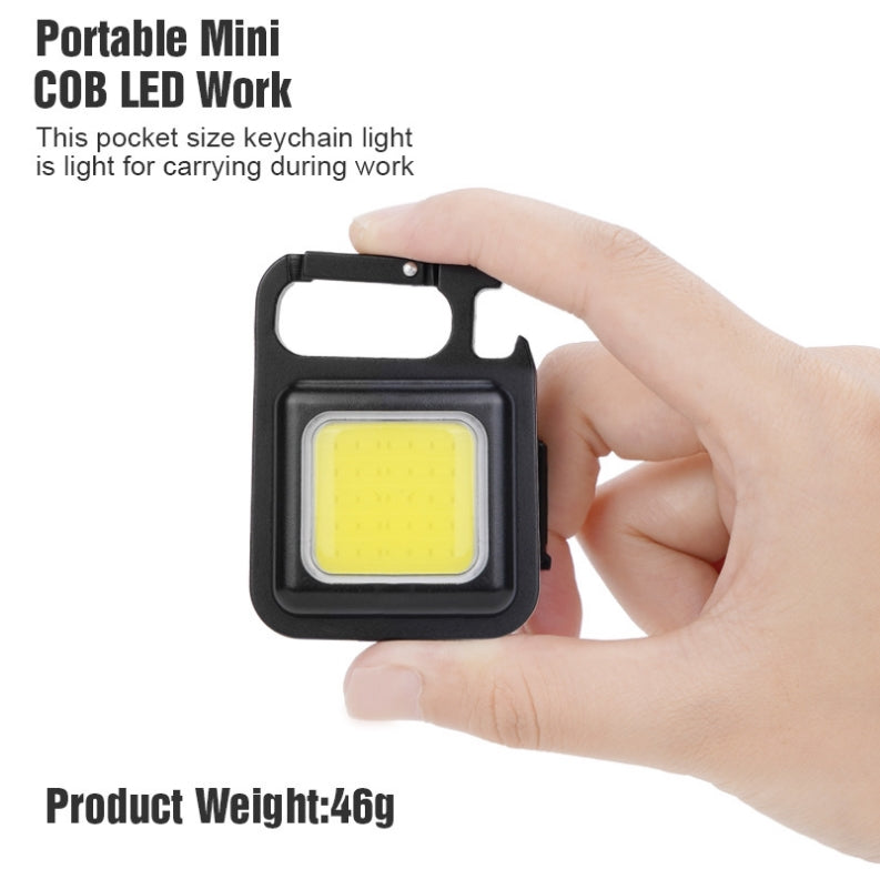 Mini LED Flashlight Keychain