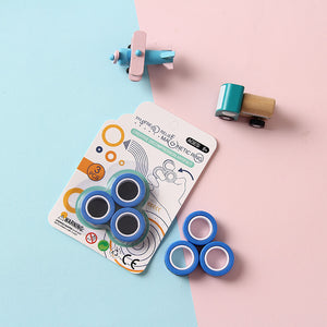 Magnetic Rings Fidget Toys, Roller Rings,