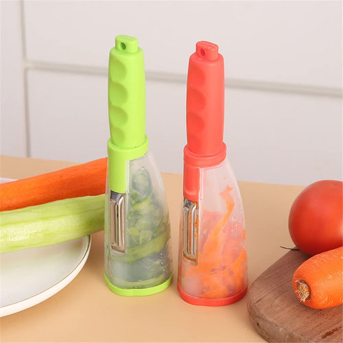 Multifunctional Peeler With Storage Compartment