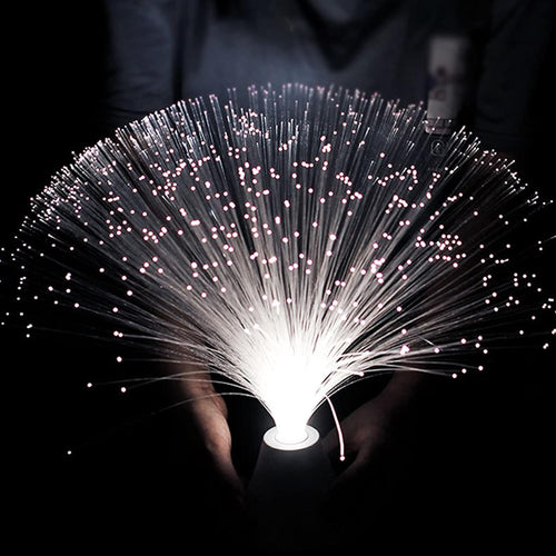 Optic fiber lamp