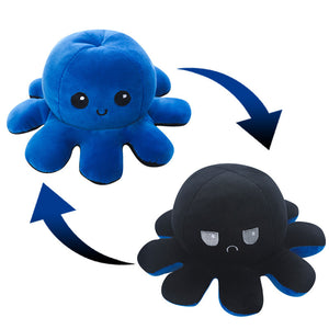 20cm Reversible Octopus Plushie