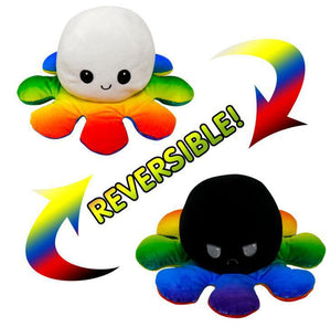 20cm Reversible Octopus Plushie