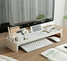 Load image into Gallery viewer, Monitor Stand Riser with Storage Organizer