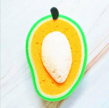 Load image into Gallery viewer, Non-Scratch Dish Scrubber fruit style sponge