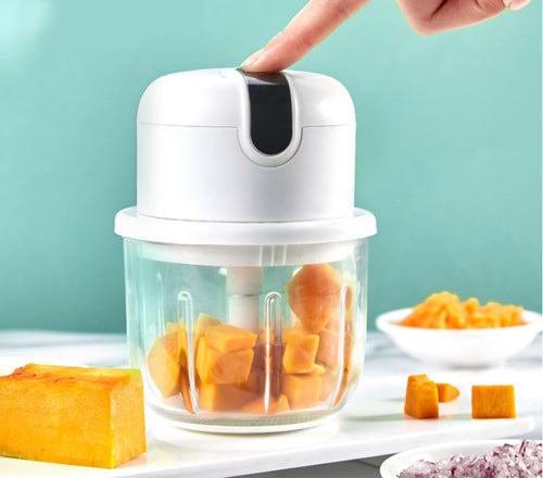 Electric food chopper with 300ml (glass cup)