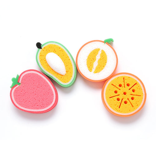 Non-Scratch Dish Scrubber fruit style sponge