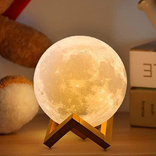 3D Moon Lamp With 16 Changeable Colours